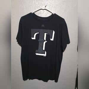 Texas Rangers Tshirt Black